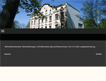 Tablet Screenshot of biesenthal.org